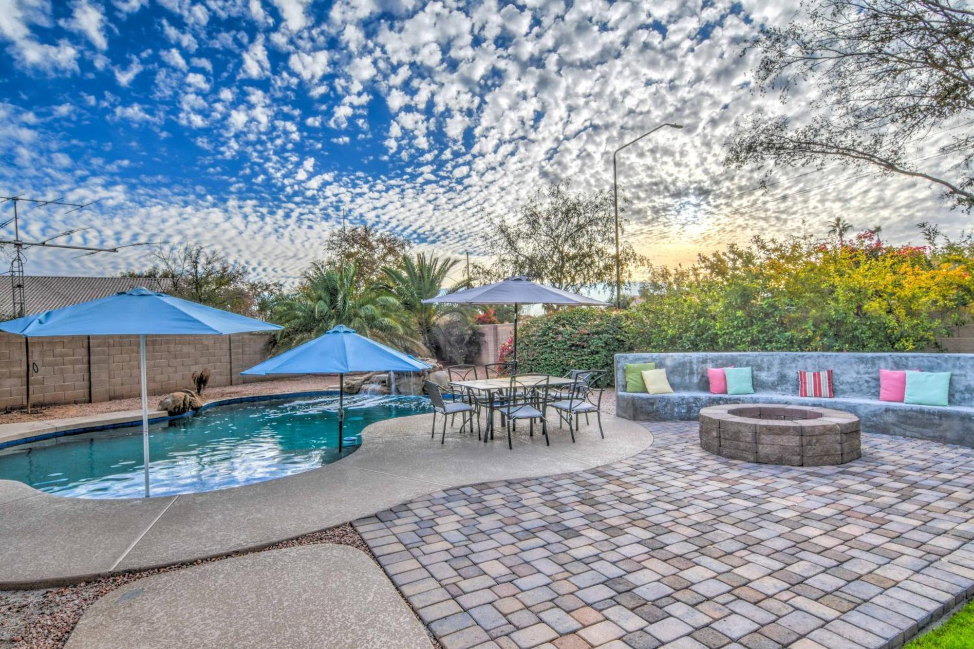 Route 66 Oasis In Downtown Gilbert With Heated Pool & Mini Golf Villa Exteriör bild