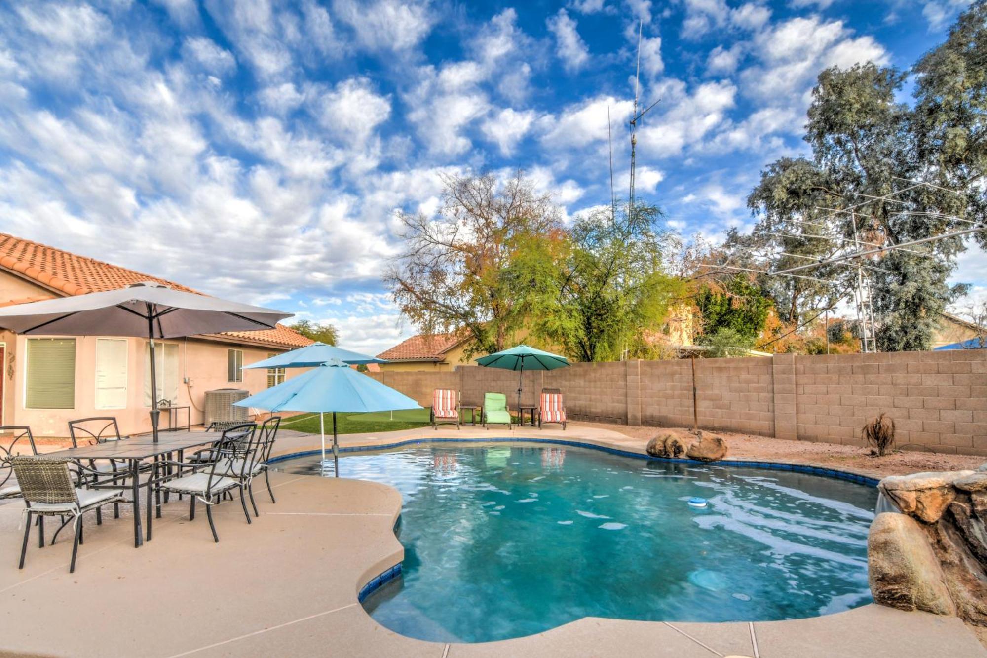 Route 66 Oasis In Downtown Gilbert With Heated Pool & Mini Golf Villa Exteriör bild