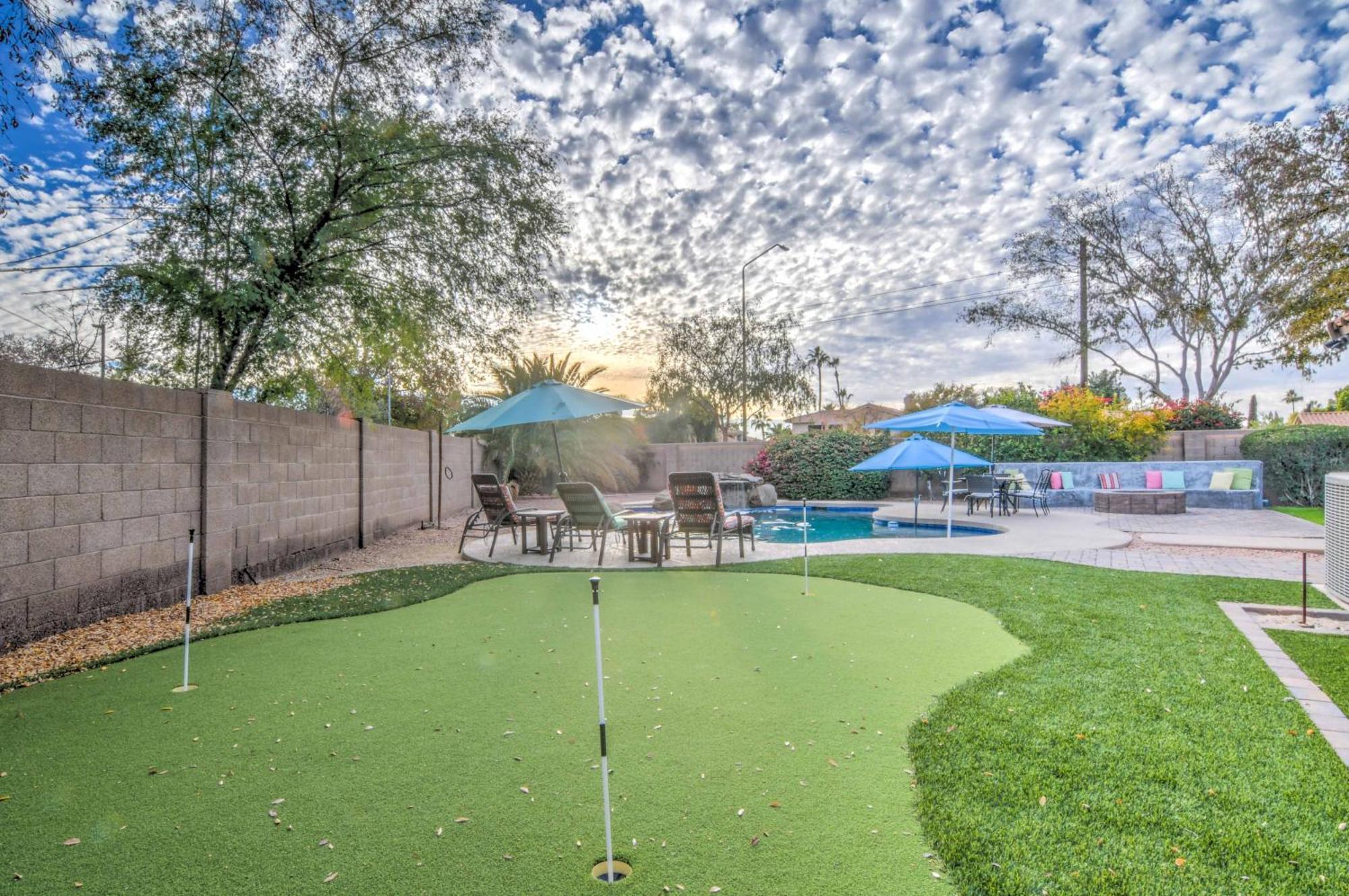Route 66 Oasis In Downtown Gilbert With Heated Pool & Mini Golf Villa Exteriör bild