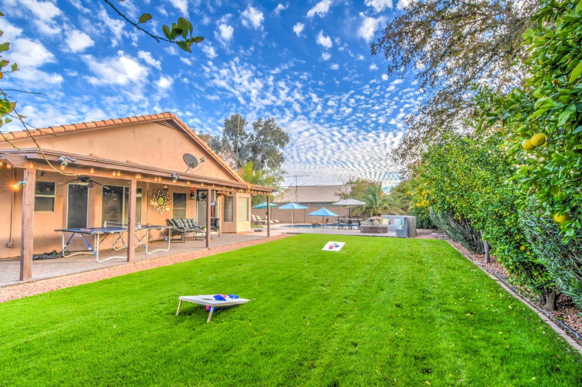 Route 66 Oasis In Downtown Gilbert With Heated Pool & Mini Golf Villa Exteriör bild